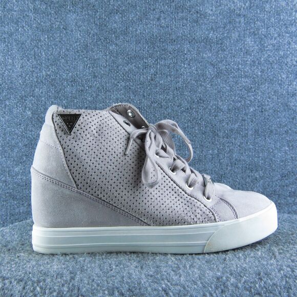 GUESS Women's WGLinked2‎ Ankle Boots Pink Textile Size 10M Gently Used 2025 - Picture 3 of 7